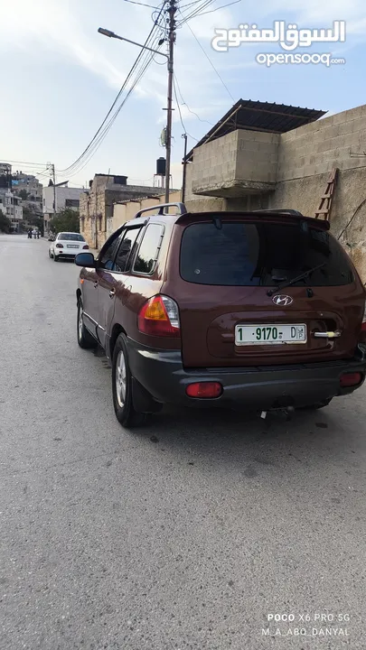 جب هونداي سنتافيه دفع رباعي 6+1 اتمات 2000 تيربو ديزل