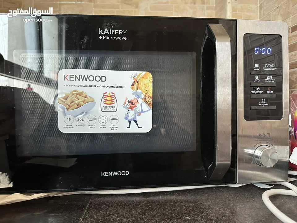 Kenwood K+ Air fryer ( Convection, Grill, Air Fryer) and Multiple Cooking options