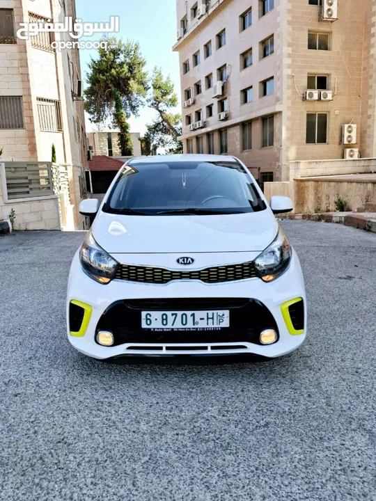 كيا مورنينج 2020 GT line فل الفل دهان الشركة