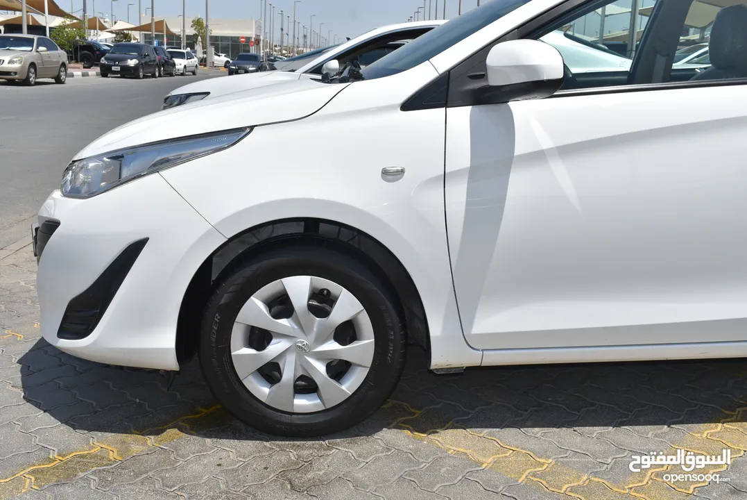 Toyota yaris 2019 Gcc WHite