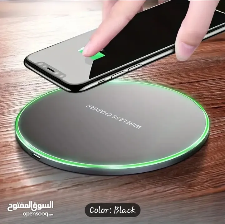 شاحن لاسلكي رائع لهواتف ال iPhone  / Samsung