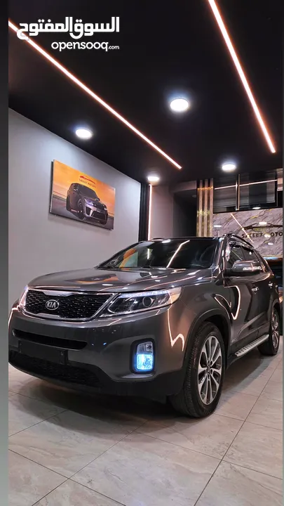 كيا سورينتو بحالة الشركه 4x4 بانوراما ولا غرام بويه