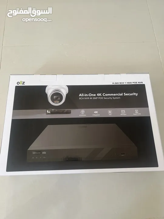 كامرات مراقبة عدد 5 مع الرسيفر الخاص فيهم من شركة زين ، اعلى دقة تصوير في الكويت كامرات داخلية وخارج