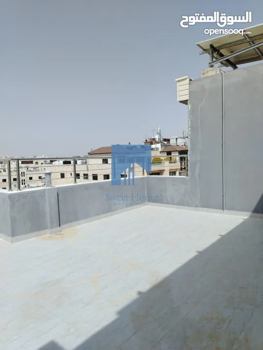 شقة فاخرة للبيع في الجندويل طابق ثالث مع روف دوبلكس 193م تشطيب سوبر ديلوكس لم تسكن