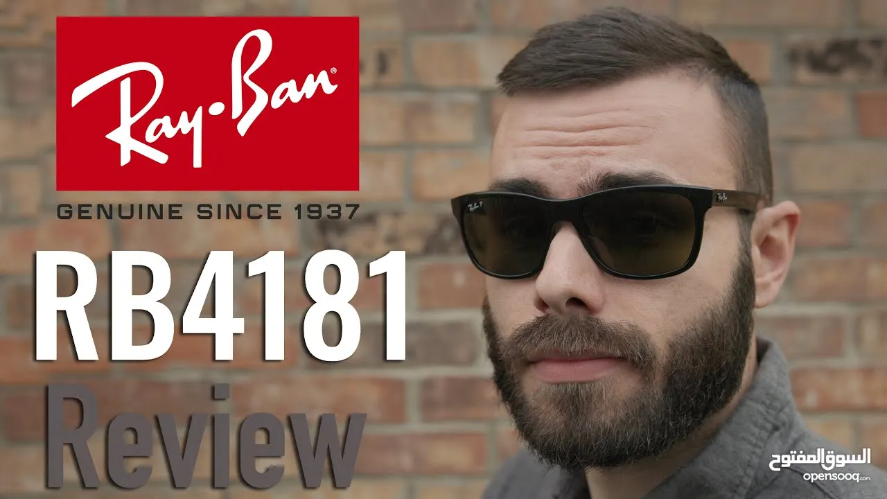 Ray Ban   رجالي ستأتي نظارة ريبان وارد أمريكي والصنع برازيلي أصلي