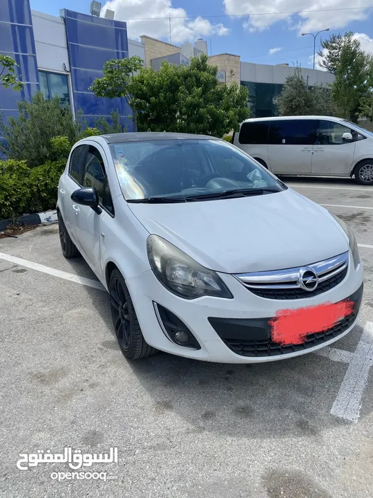 اوبل كورسا 2013 بحالة جيده