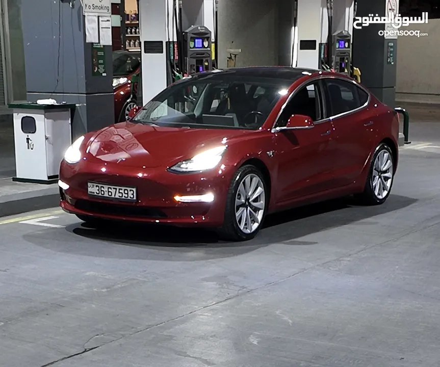 tesla model 3 ( long range ) 2018