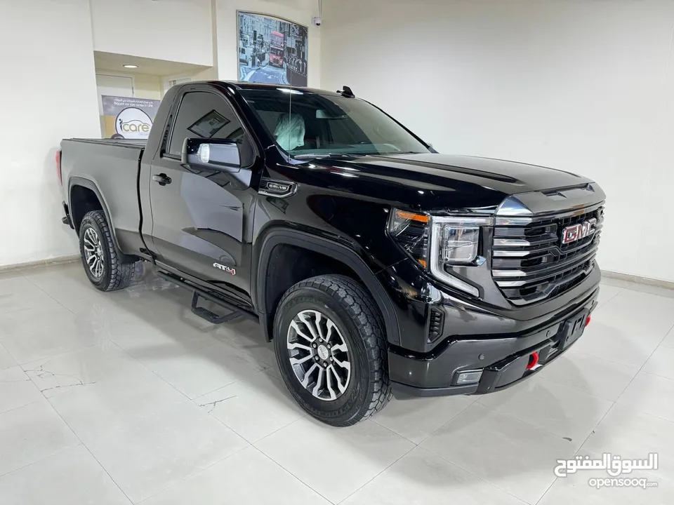 جي ام سي سييرا  GMC SIERRA AT4 اسود / اسود خليجي