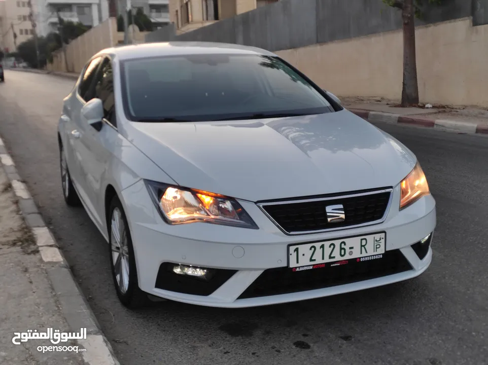 سيات ليون اكسلينس بالكرتونة محرك 1500تربو بنزين اتوماتيك 150حصان وعداد أصلي 75000كم فقططط