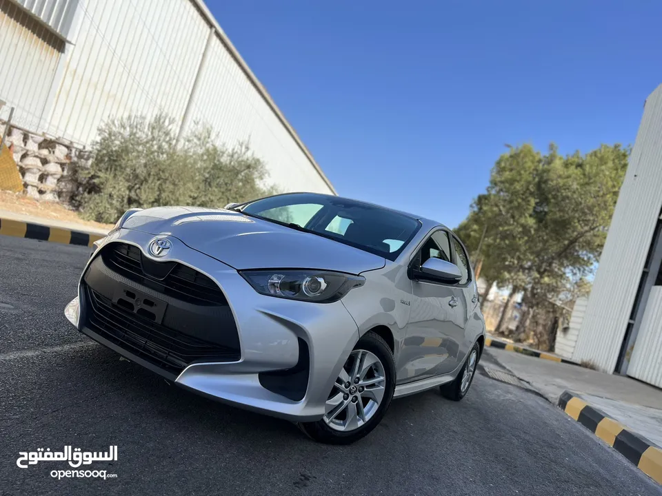 تويوتا يارس 2021 الشكل الجديد هايبرد (ليثيوم )