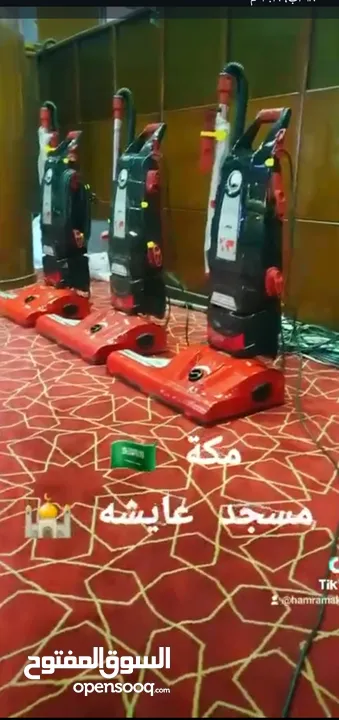 المكنسة الحمراء التركية HM61 سريعة التنظيف الصحية
