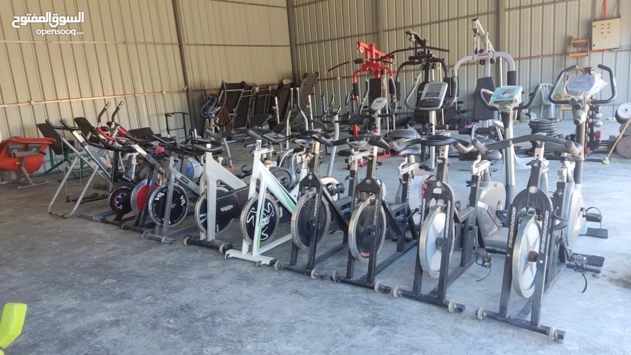 بمناسبة افتتاح المحل الجديد شارع جنين نابلس تنزيلات على جميع الماكنات الرياضيه