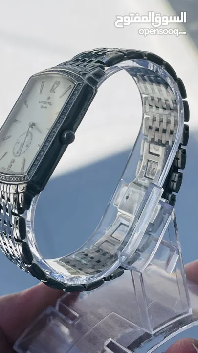 Continintal swiss made الساعة بحالة الوكالة بدون علبة وكفالة ولا خدش