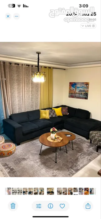 ثلاث غرف نوم مفروش للايجار  يومي/ أسبوعي