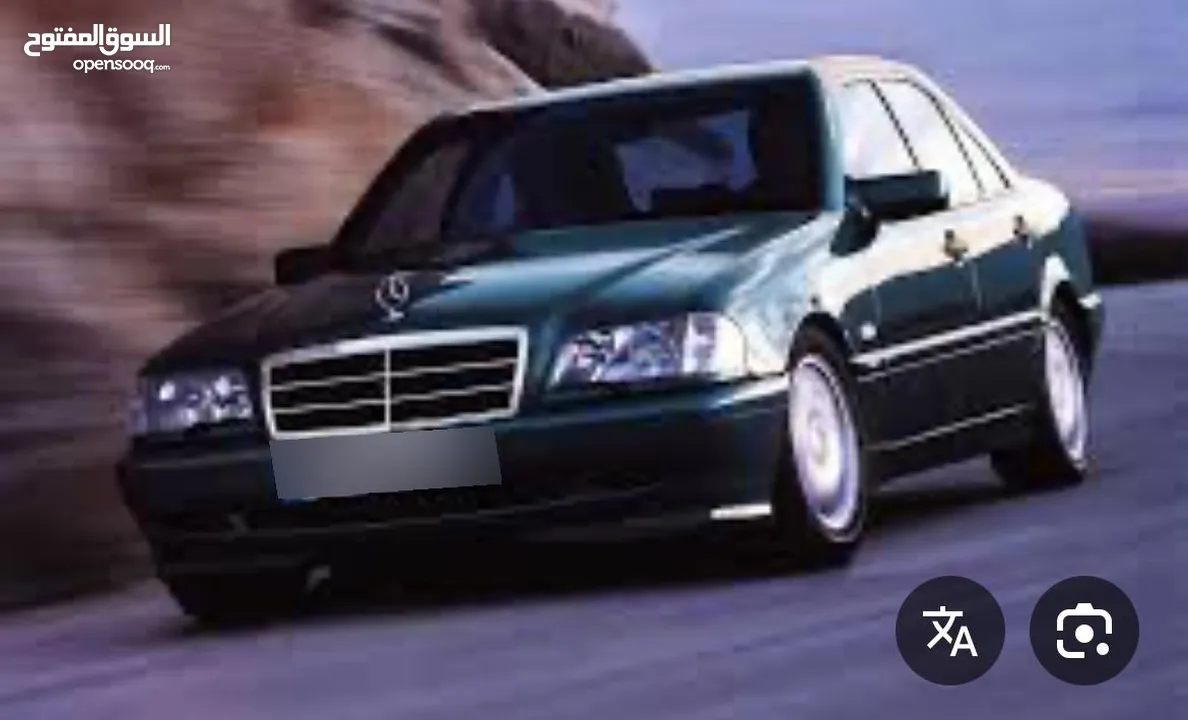 مرسيدس C200، الصور المعروضه مو للسياره
