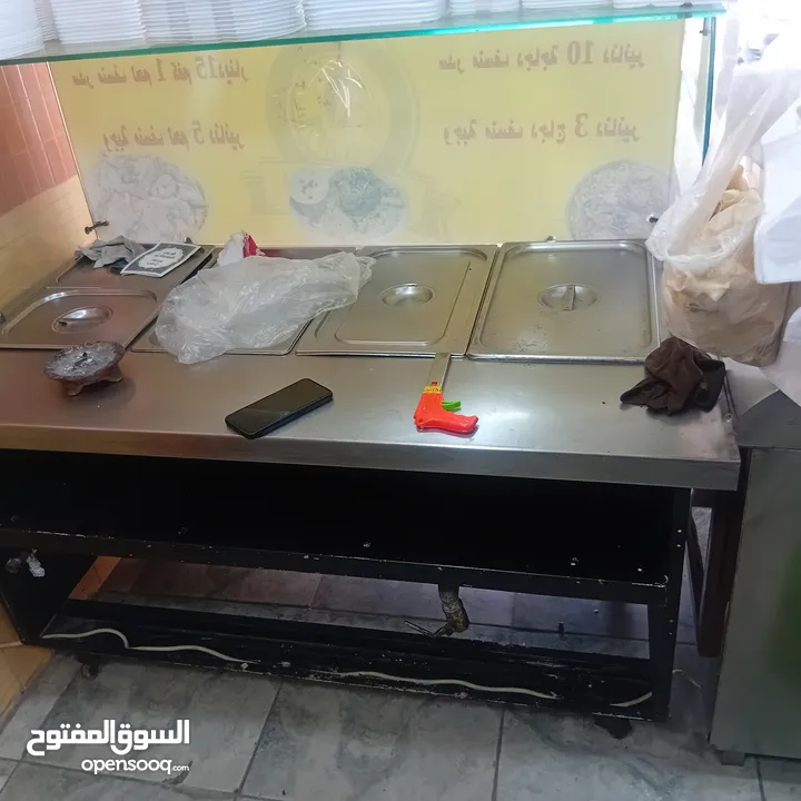 عدة مطعم مشاوي للبيع
