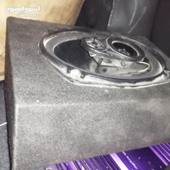 سستم كامل  جهاز منضم بوشمان 1900 وصب JBL وسماعتين بيضاويات جرب قبل ما تدفع