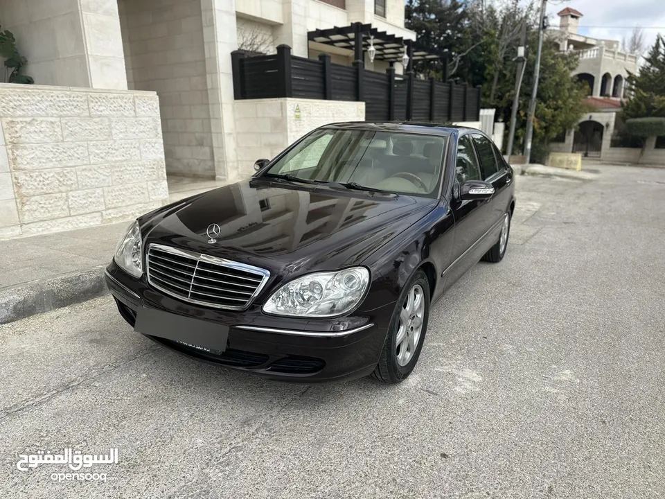 مرسيدس S350 Large - فحص كامل بدون ملاحظات - صيانة وكالة - موديل 2004 - اعلى مواصفات