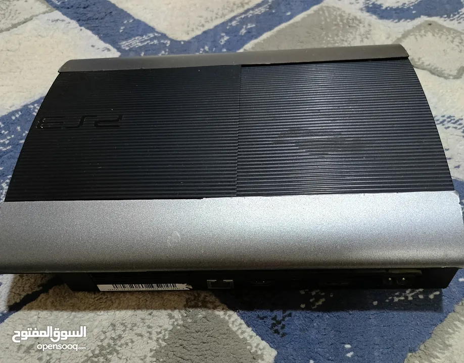 بلايستيشن 3 سوبر سليم + 2 دراع + 20 لعبة – بحالة ممتازه