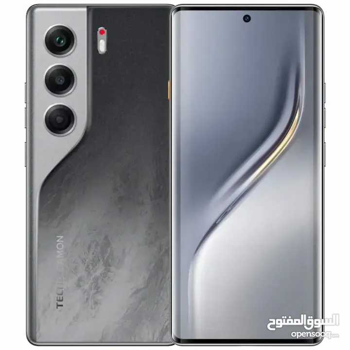 Tecno CAMON 40 pro 5G//256G/24Ram   الجهاز الاقوى بشاشة ضد الكسر مقاوم للماء ويدعم الذكاء الاصطناعي