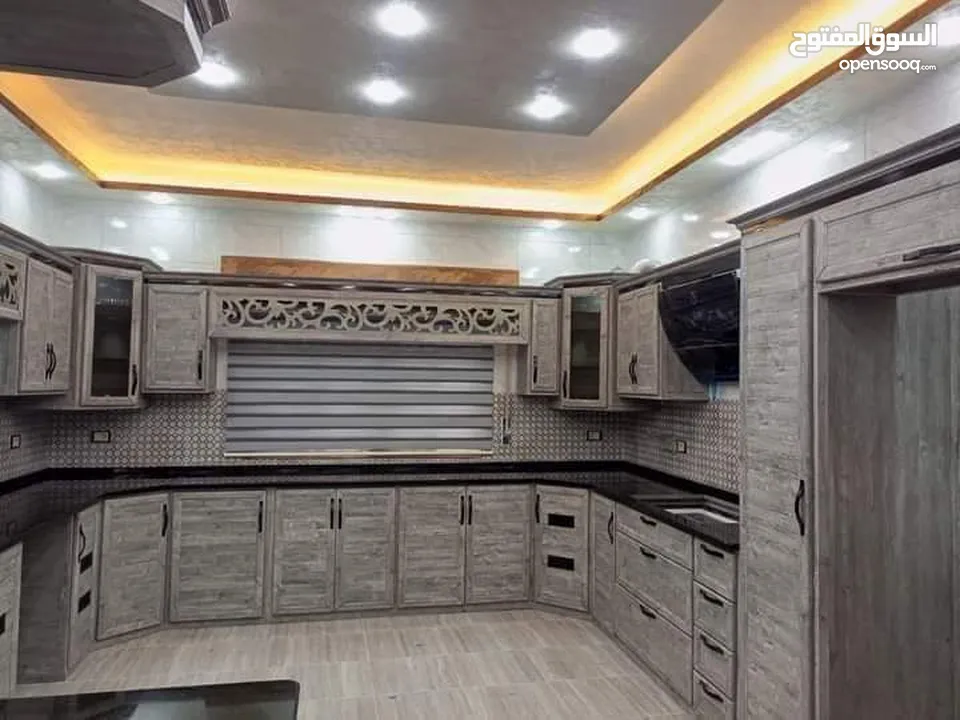 مطابخ المنيوم صلد / pvc
