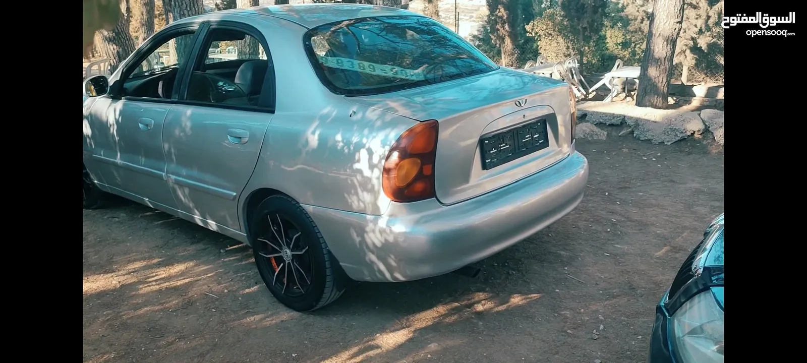 سيارة دايو لانوس موضيل 2002 موتور 1600 السيارة لعبة بالنايلون منفولة جديد مش ناقصها غير الصلاة ع نبي