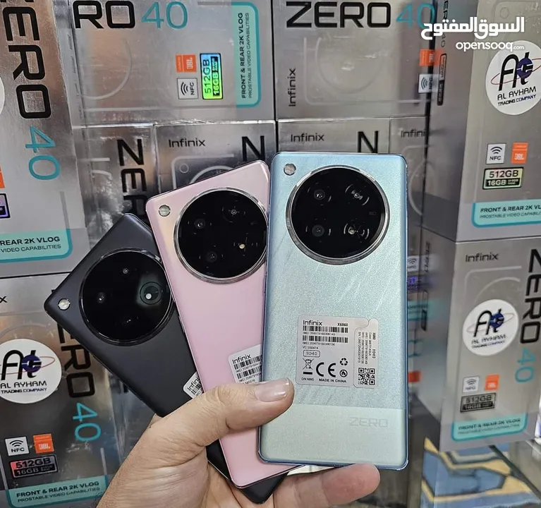 جهاز مستعمل ايام Zero 40 رام 16 جيجا 512 مكفول سنة متوفر توصيل متوفر جديد