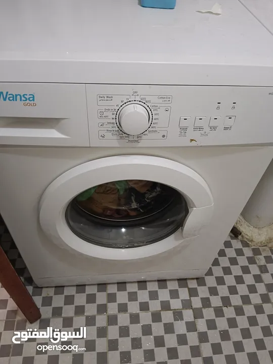 wansa washing machine good condition
