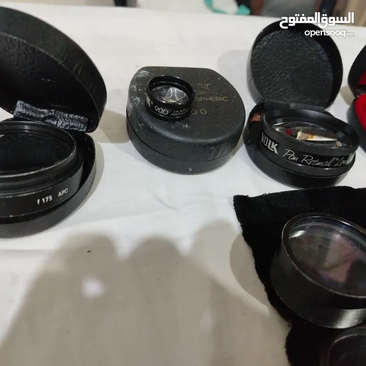 Objective lens and Volk lens