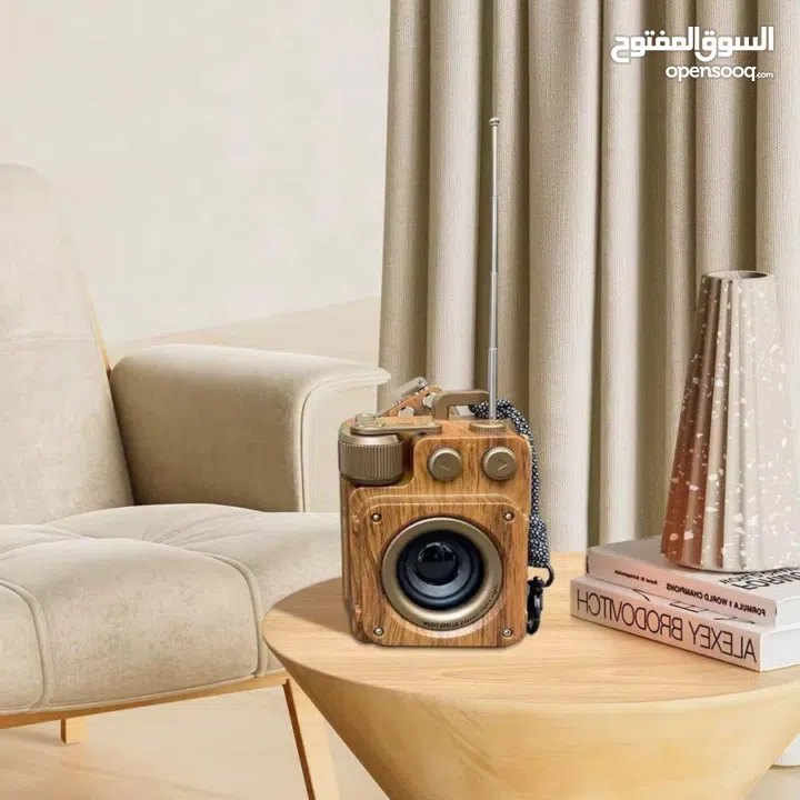 سبيكر راديو انتيك منظر جميل وصوت نقي جداً