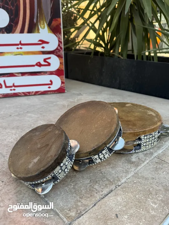 دف رق ماعز 3 قطع