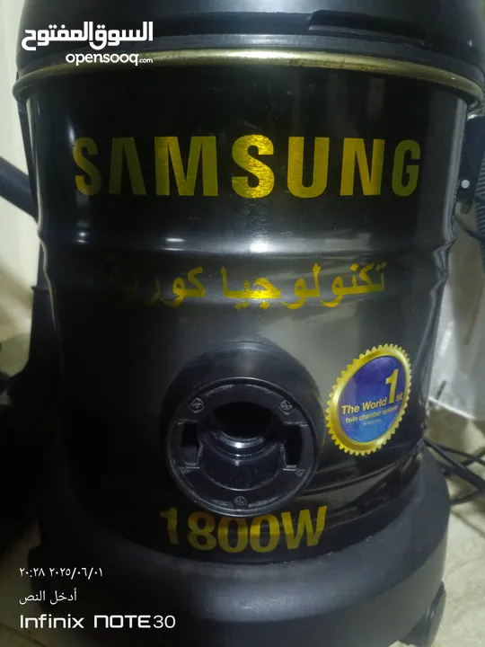 مكنسه كهربائيه نوع سامسونج بحاله الوكاله