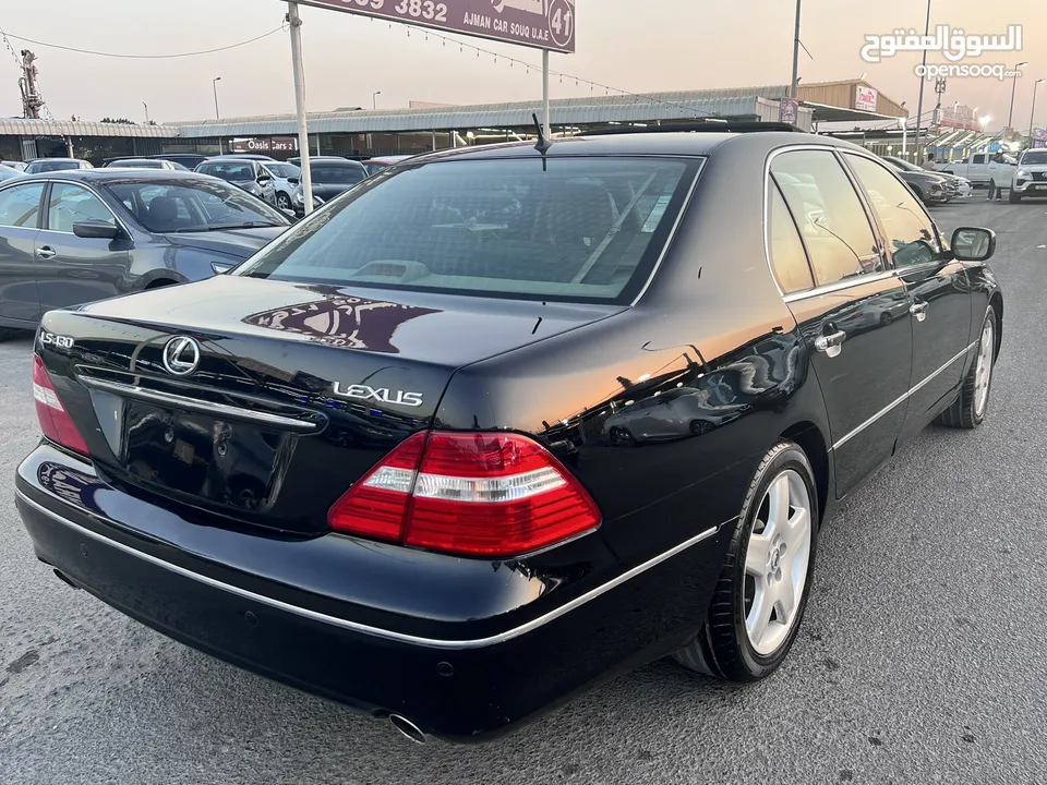 لكزس LS430 موديل 2006 آوراق جمارك بحالة جيدة جدا