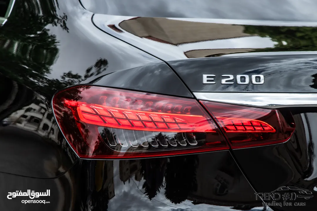 Mercedes E200 2021   السيارة وارد المانيا و قطعت مسافة 55,000 كيلو متر فقط