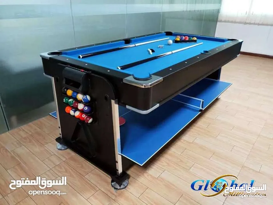 طاوله متعددة الألعاب4في1 متوفره الان أعلى جوده ومواصفات ستاندر بكامل اكسسواراتها لكل لعبه يوجد توصيل