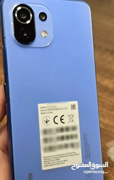 متوفر جهاز Xiaomi Mi 11 Lite بكرتونته مع كافة أغراضه مع هدية Air pods جديد