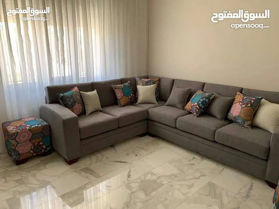 طقم كورنر حرف ل وثنائية كنب كنب 7مقاعد بفة  #طقم كنب 9مقاعد جلسات عربية جلسات خليجيه#تنجيد كنب
