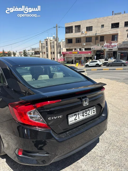 2016 honda civic sports rs black color