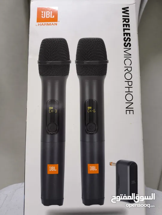 للبيع: نظام ميكروفون لاسلكي JBL – قطعتان بجودة احترافية