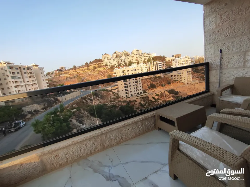 شقة راقية جديدة مفروشة للايجار في الطيرة