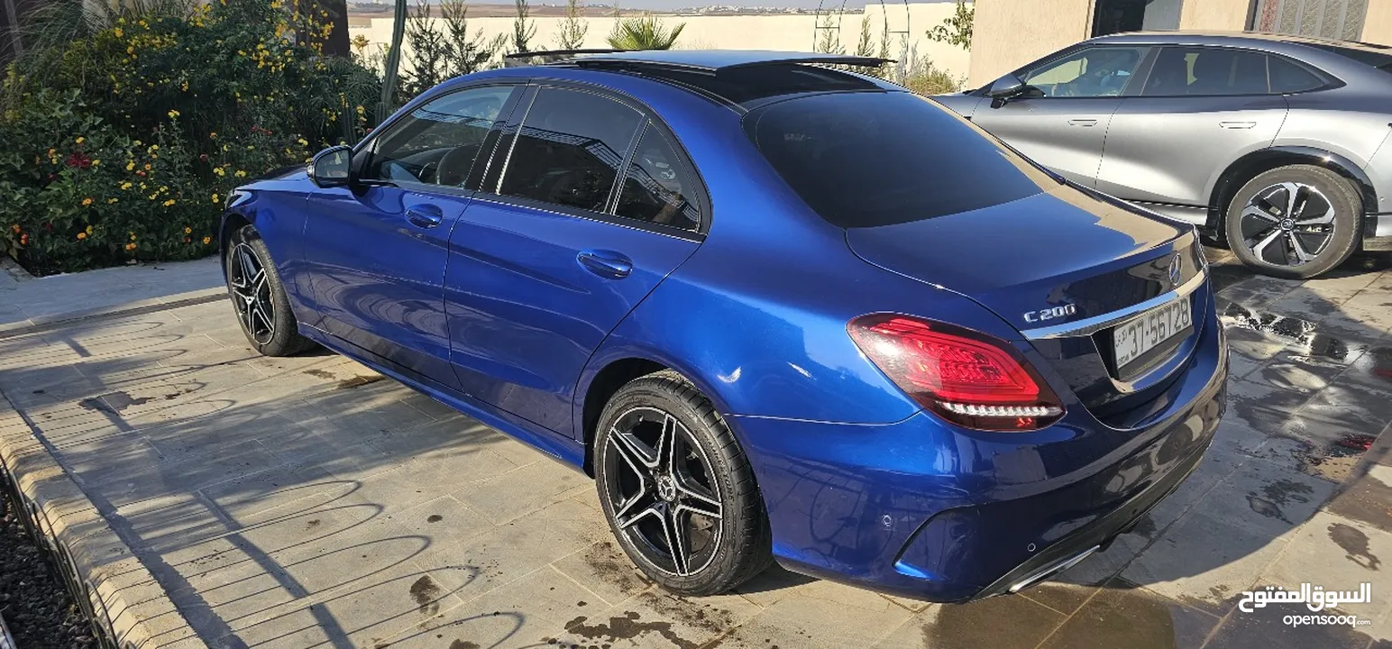 مرسيدس سي 200 AMG + 4Matic + Night Package موديل 2019 مواصفات خاصة ولون مميز Mercedes C200 year 2019