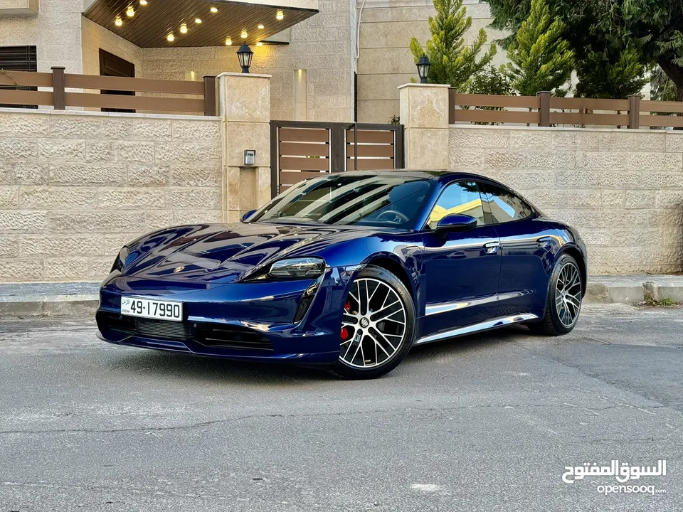 Porsche Taycan 4s 2020 ( Special Order ) وارد المانية ، فحص كامل بدون حوادث ، جمرك جديد
