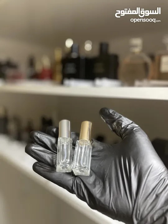 عينات معبئة من عطور أصلية بأحجام 2مل ،5مل، 10مل، 30مل