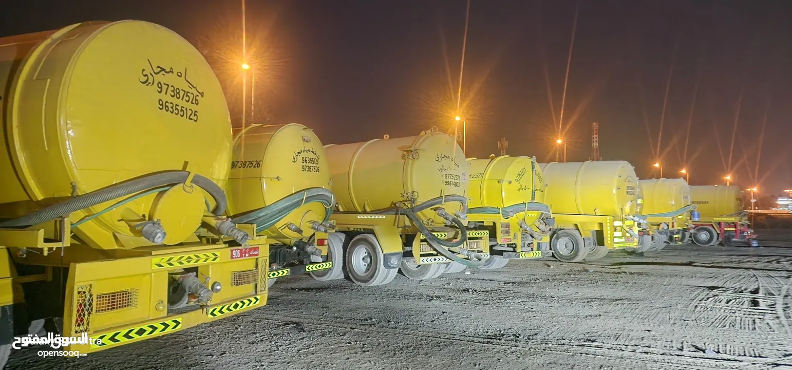 Sewerage tanker شفط مياه مجاري