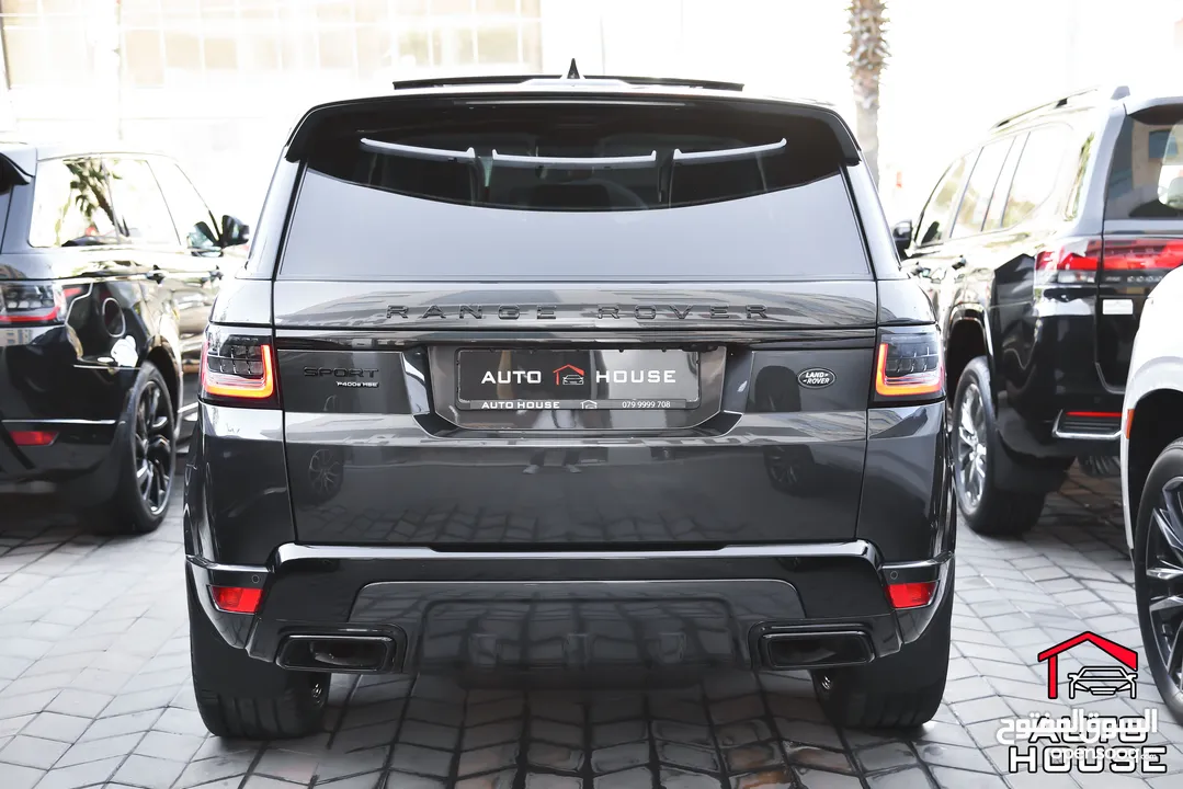 رنج روفر سبورت P400e HSE بلج ان هايبرد بلاك ايديشن 2022 Range Rover Sport P400e HSE Black Edition