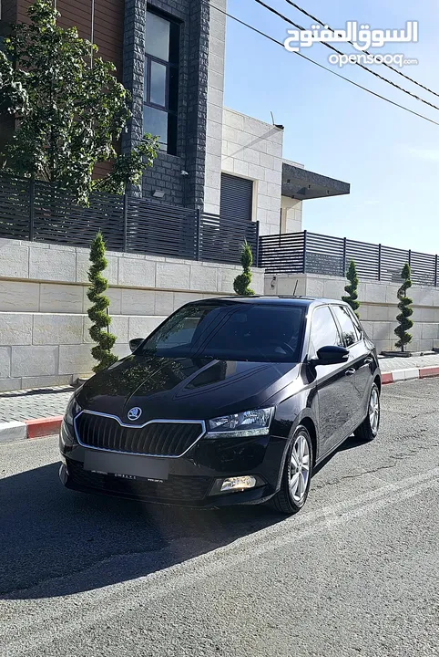 سكودا فابيا 2022 اوتماتيك بنزين سحب شركة فحص نخب