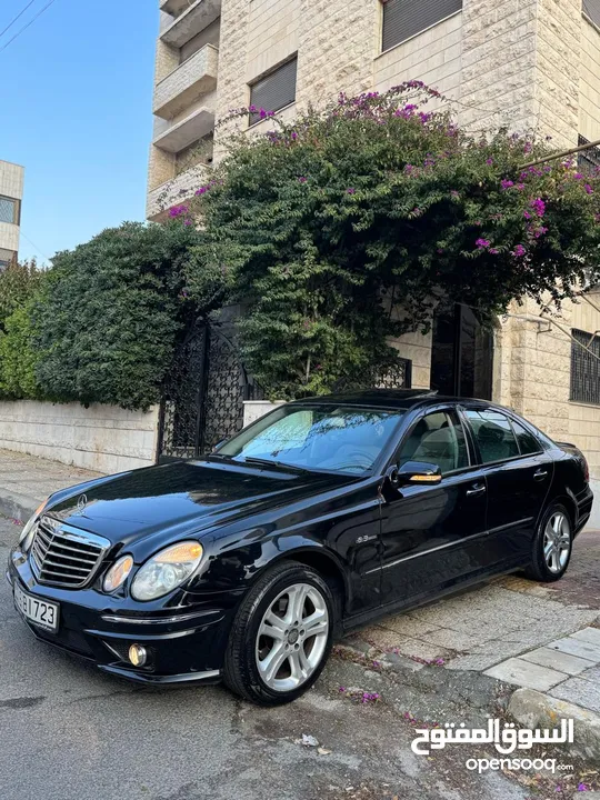 مرسيدس E200 Amg 6'3 فل كامل فحص كامل 2006 المالك الثاني