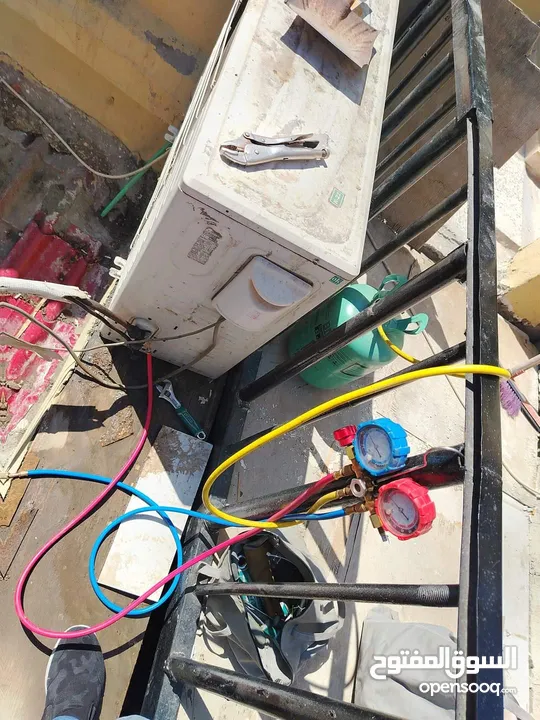 صيانة مكيفات فك تركيب تعبئة غاز بأقل الاسعار