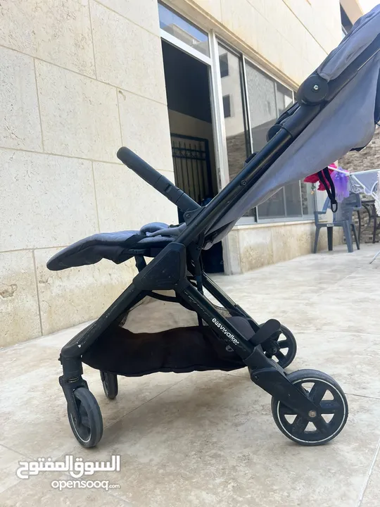 Easywalker Jackey Blue stroller - travel size