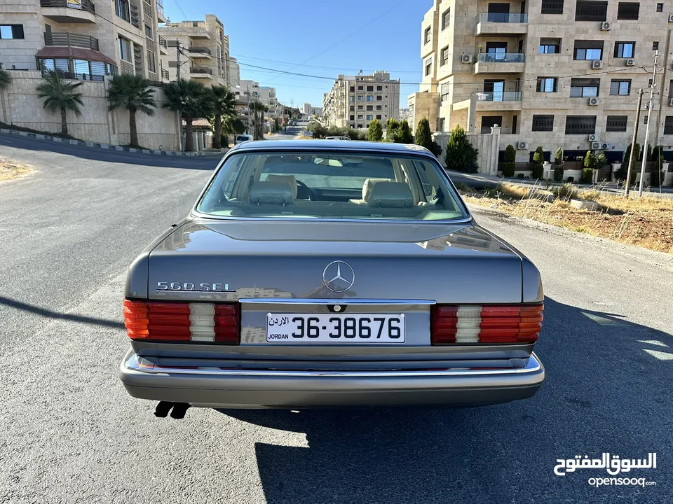 مرسيدس 560SEL w126 - فل كامل بحالة الوكالة